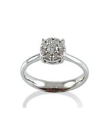 Anello Gemoro Donna in Oro bianco Diamante 0.3 Ct AB0995BIA - AB0995BIA